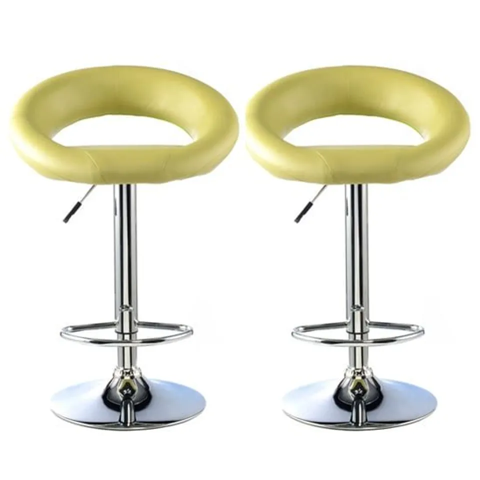 BOXED SET OF 2 MURRY BAR STOOL IN LIME (1 BOX)