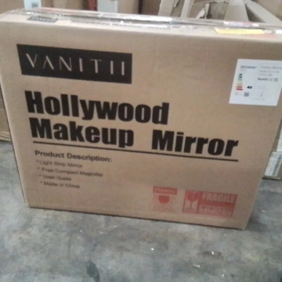 BOXED PRESTANO RECTANGLE LED METAL MIRROR 