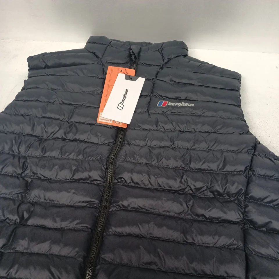BERGHAUS MCLAGAN VEST – BLACK, MEN'S XL