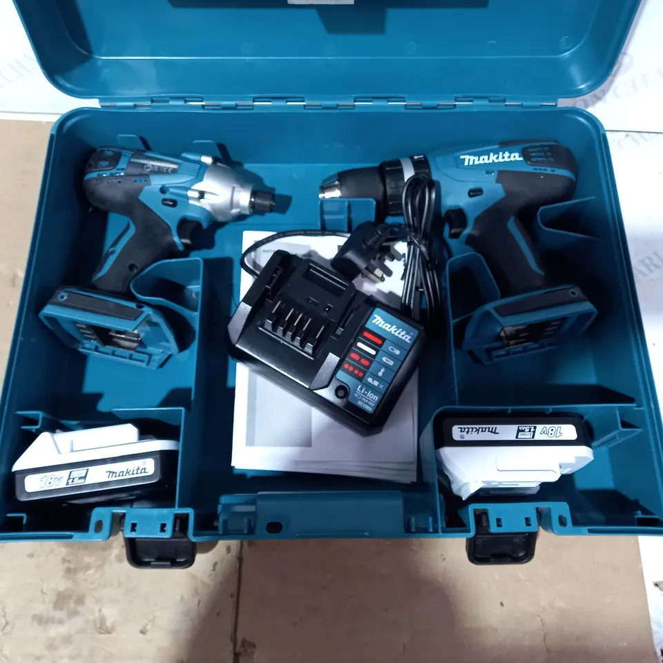 MAKITA 18V G SERIES COMBI DRILL KIT RRP £199.99