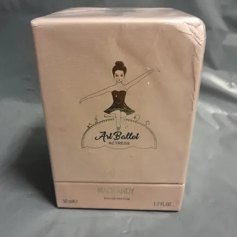 BOXED AND SEALED AU BALLET ACTRESS MACK ANDY EAU DE PARFUM 50ML