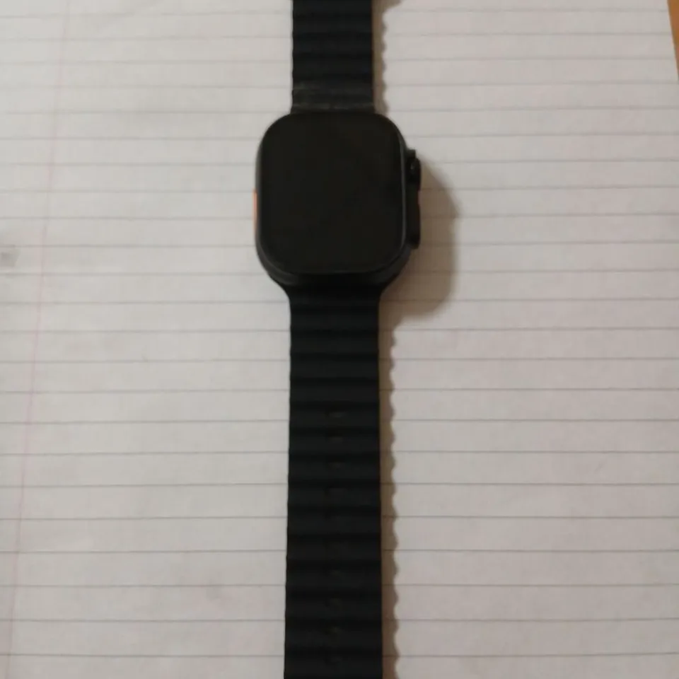 WATCH ULTRA – BLACK SPORT BAND