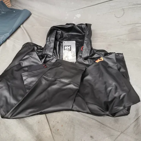 HELLY HANSEN GALE RAIN JACKET - BLACK, UK LARGE (L/G) - WORKWEAR
