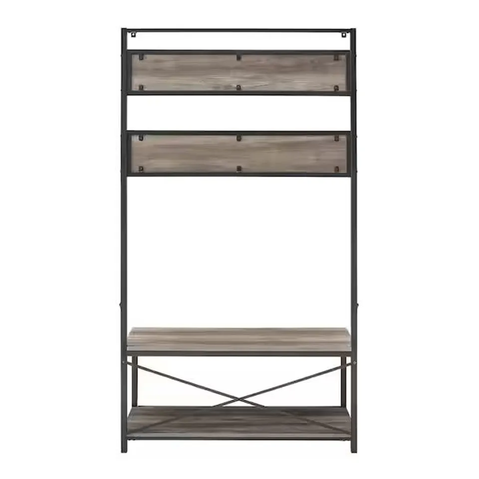 BOXED BRAND NEW EDISON RUSTIC HALL TREE - GREY 