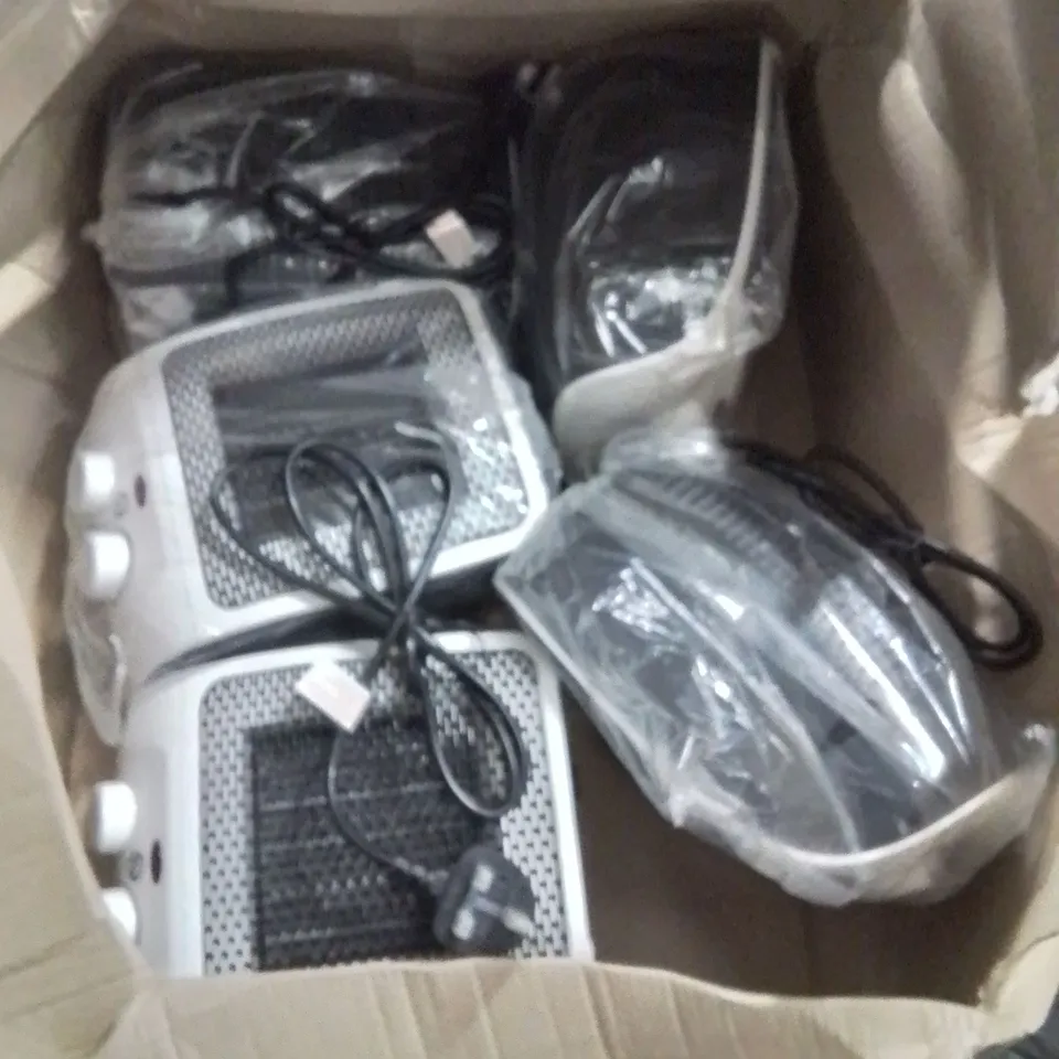 BOXED KEPLIN CERAMIC HEATER IN WHITE AND BLACK X5