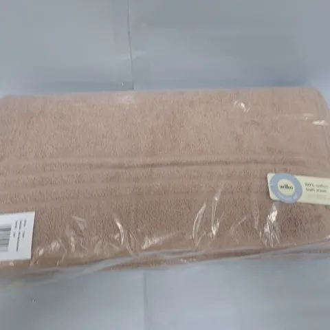 SET OF WILKO BROWN TOWELS
