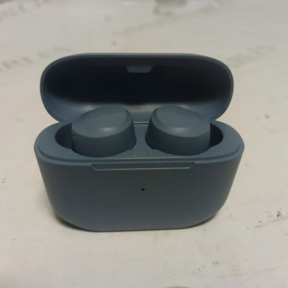 JLAB AUDIO GO AIR POP TRUE WIRELESS BLUETOOTH IN-EAR HEADPHONES WITH MIC/REMOTE, SLATE BLUE