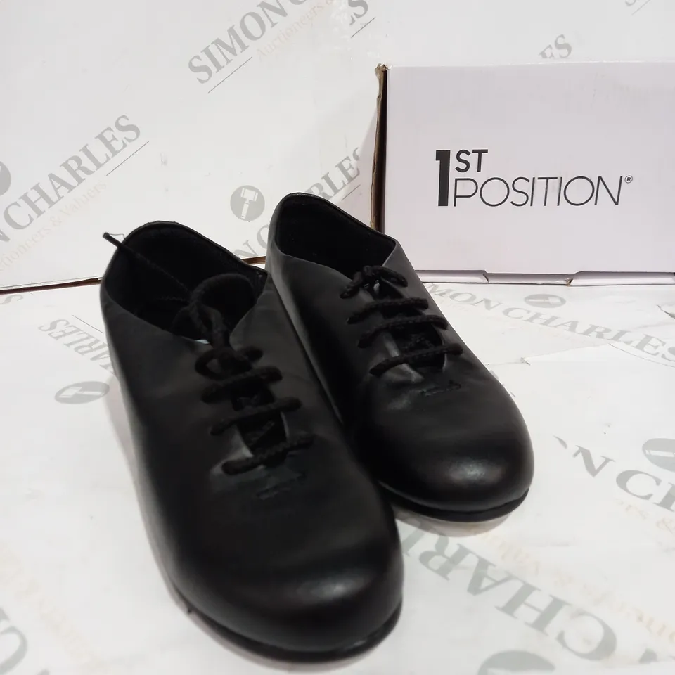1ST POSITION JUNIOR LEATHER LACE UP TAP SHOE - SIZE 11