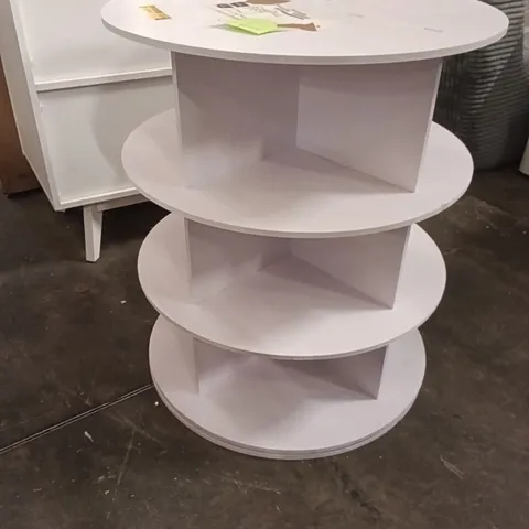 7 TIER ROTATING SHOE RACK -28 PAIRS