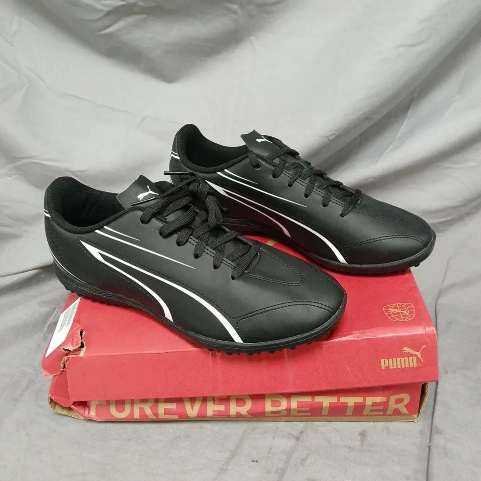 PUMA BLACK TRAINERS – SIZE 8