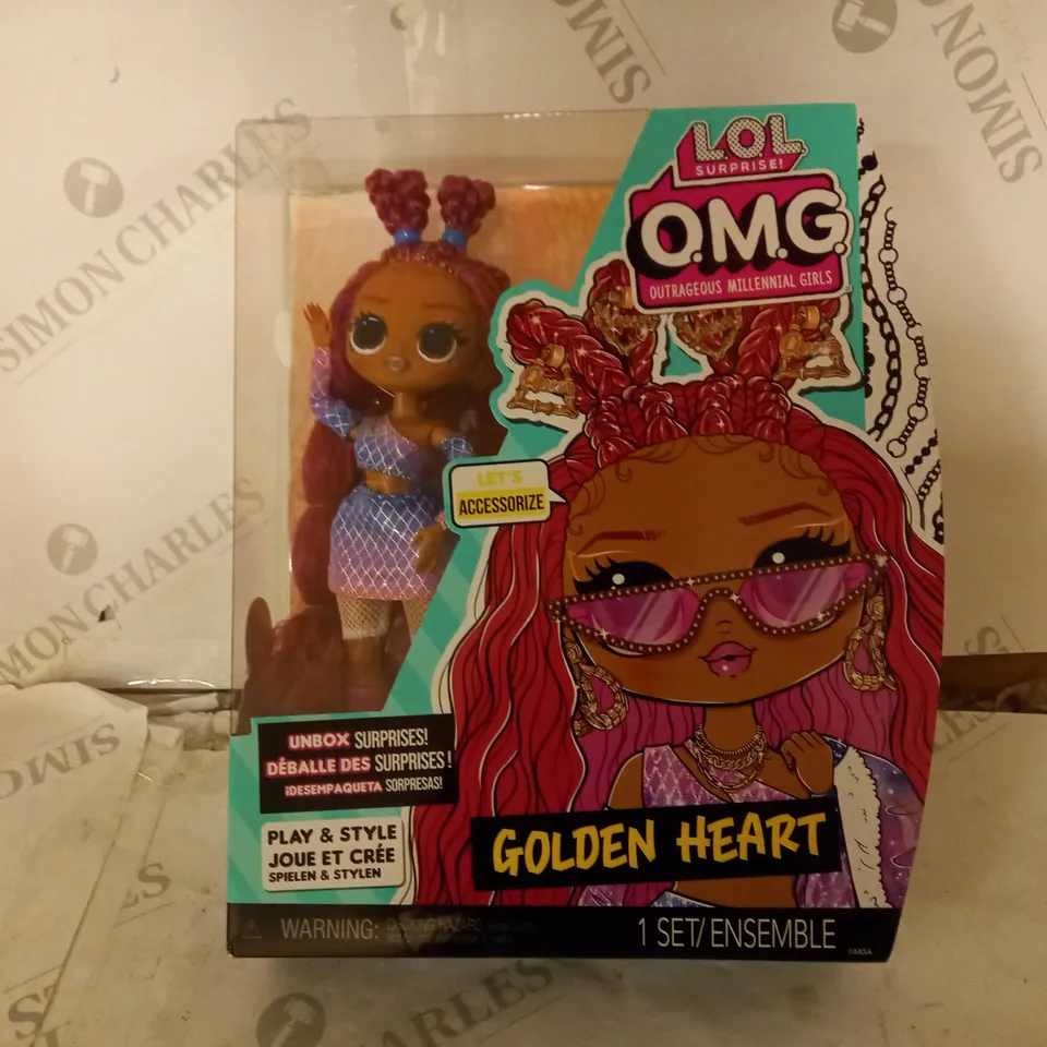 BOXED L.O.L SUPRISE OMG CORE SERIES 7 - GOLDEN HEART RRP £27.99