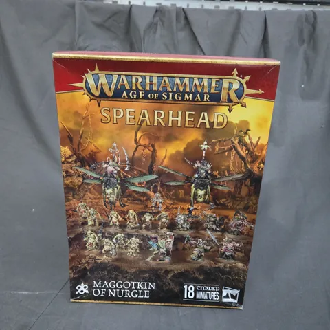 WARHAMMER AGE OF SIGMAR - SPEARHEAD - MAGGOTKIN OF NURGLE - 18 MINIATURES