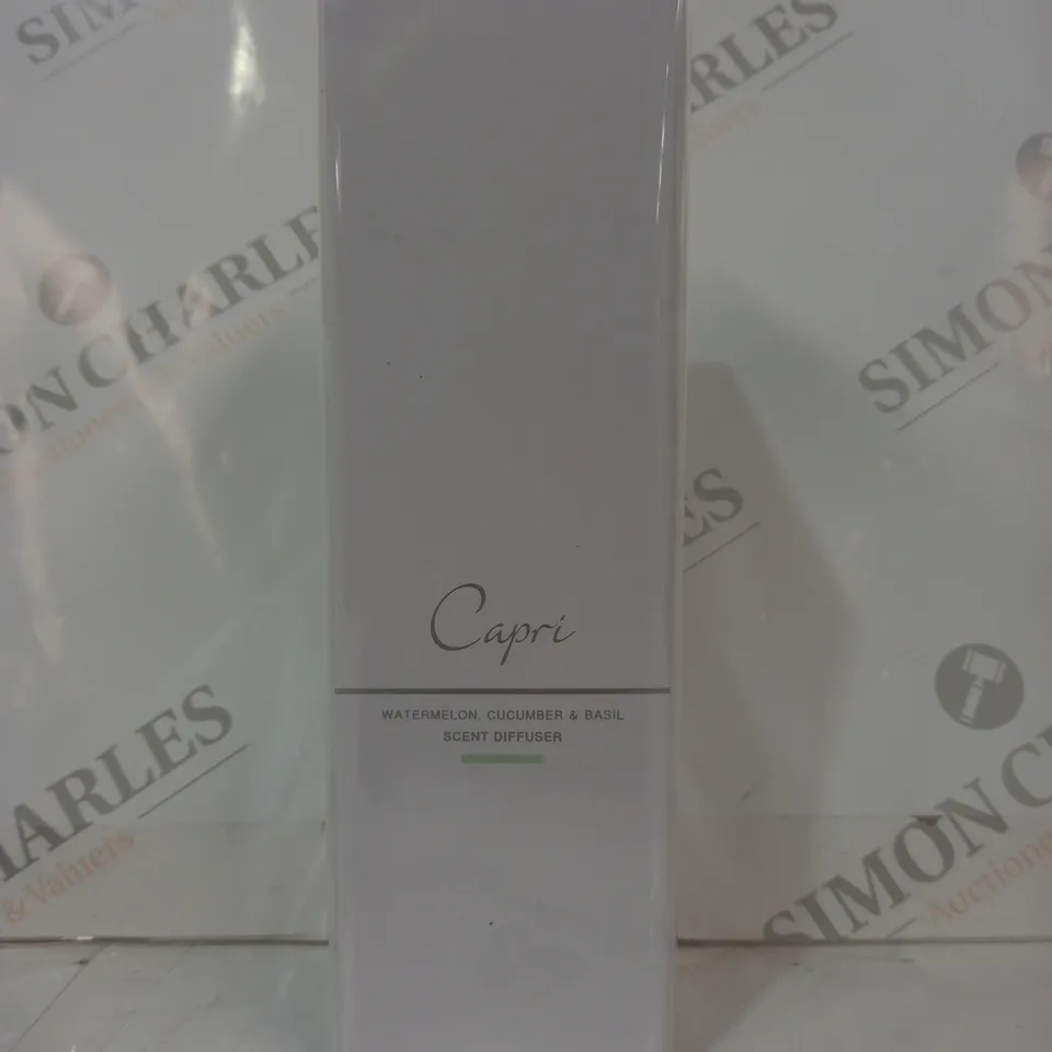 THE WHITE COMPANY CAPRI WATERMELON, CUCUMBER & BASIL SCENT DIFFUSER