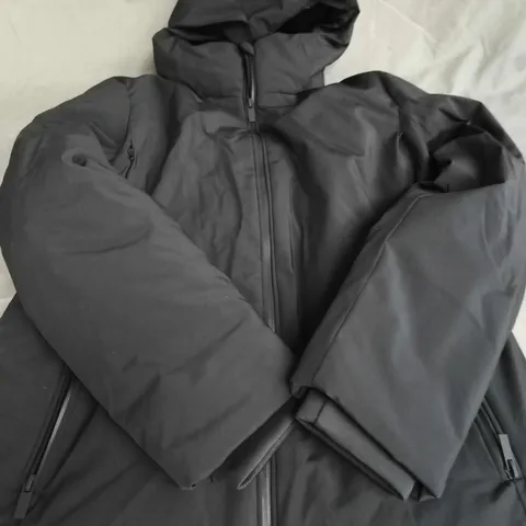 ZARA MEN'S PUFFER JACKET – BLACK – UK M