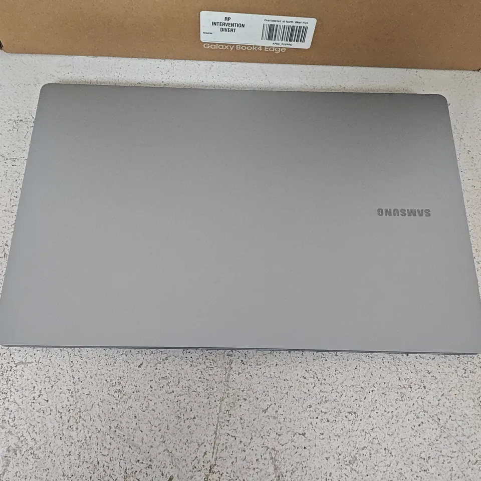 BOXED SAMSUNG GALAXYBOOK 4 EDGE SNAPDRAGON X PLUS16GB RAM LAPTOP IN SILVER - 750XQA-KB2