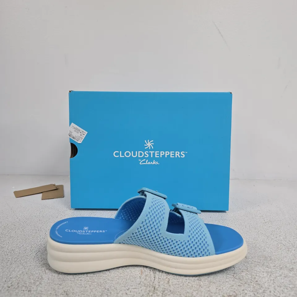 CLOUDSTEPPERS BY CLARKS DRIFT FAYE SANDALS – BRIGHT BLUE, UK 6