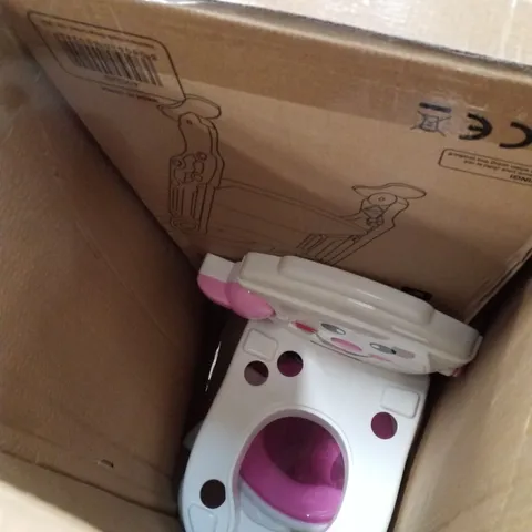 BOX CONTAINING KEPLIN TODDLER TOILET SEAT WITH LADDER (GREEN & BLUE) & KIDS POTTY TRAINING SEAT