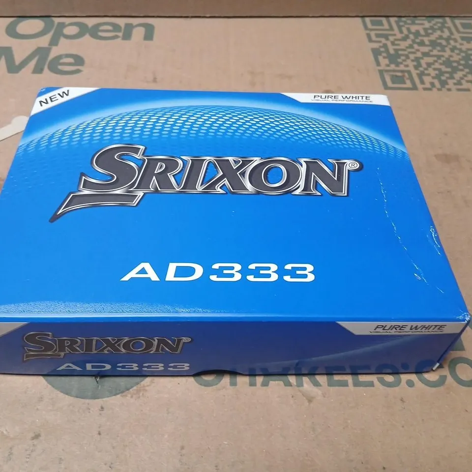 SRIXON AD333 GOLF BALLS – 4 PACKS OF THREE