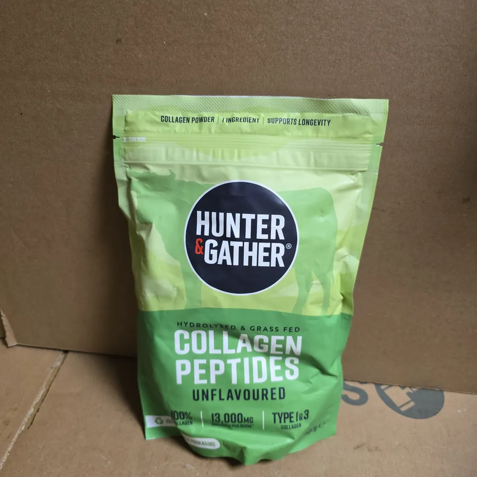HUNTER & GATHER COLLAGEN PEPTIDES UNFLAVOURED (400G)