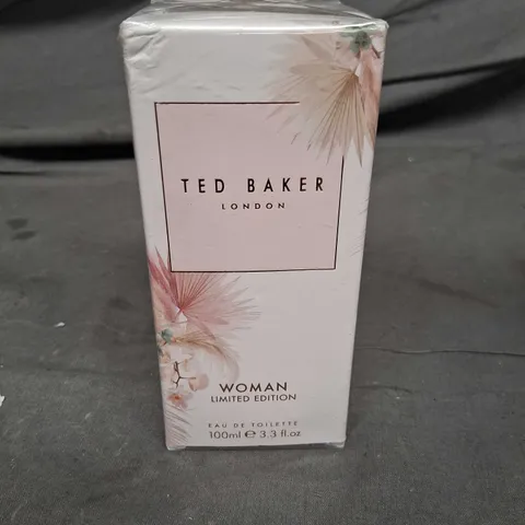 BOXED AND SEALED TED BAKER LONDON WOMAN LIMITED EDITION EAU DE TOILETTE 100ML