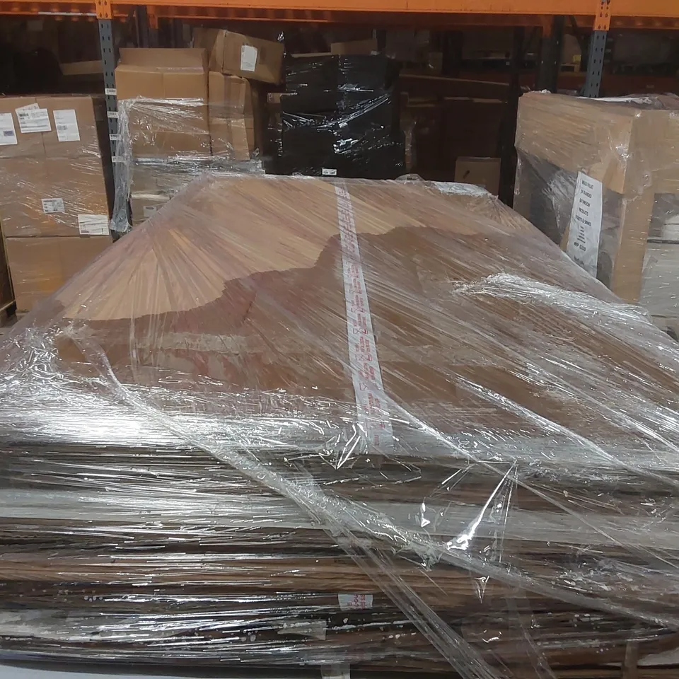 PALLET CONTAINING APPROXIMATELY 40x MIXED DESIGNED SHOWER PANELS