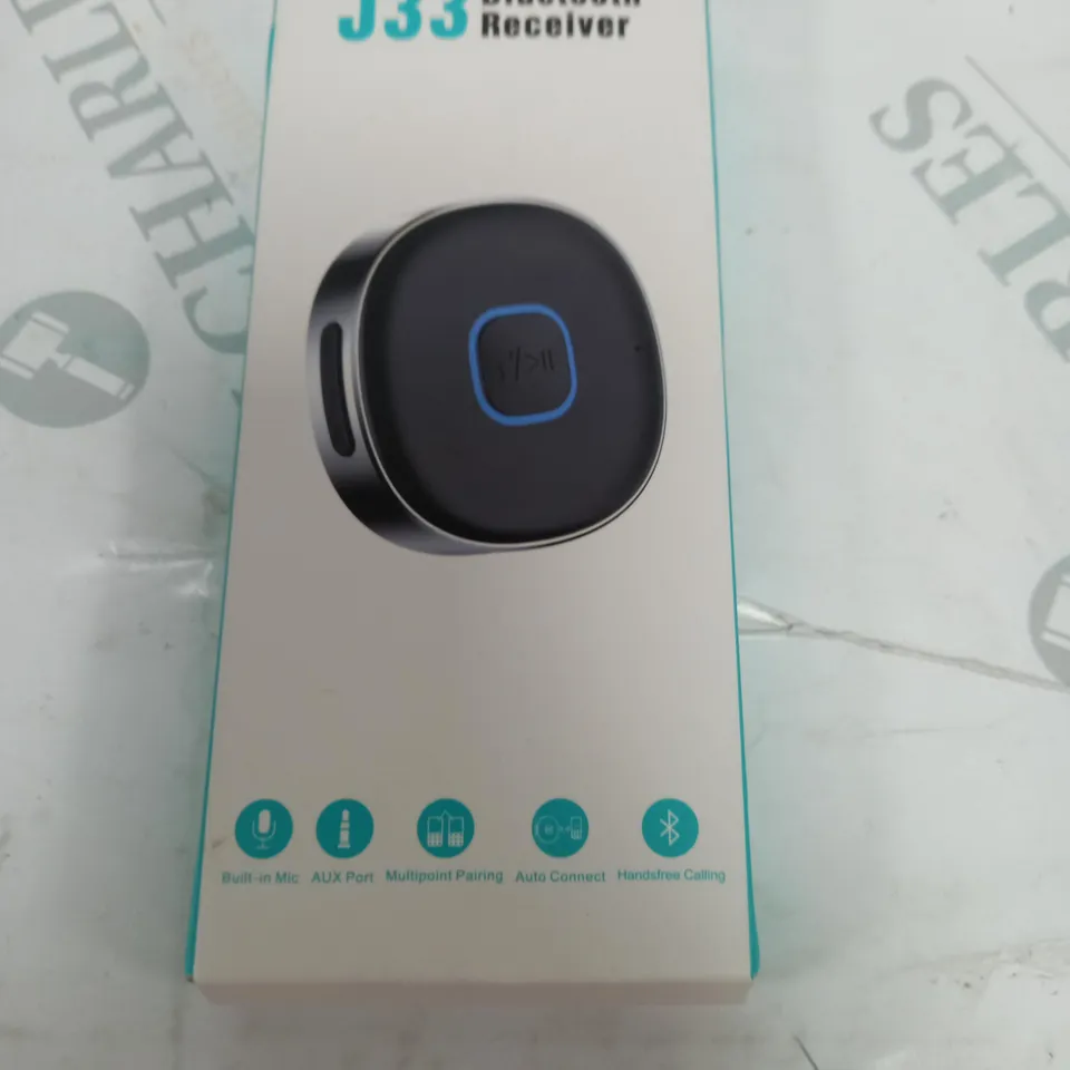BOXED J33 BLUETOOTH RECEIVER 