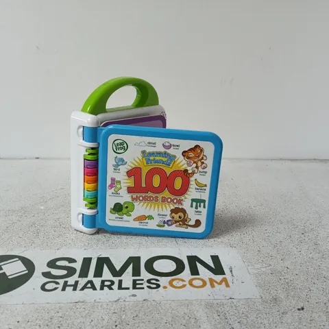 LEAPFROG LEARNING FRIENDS 100 WORDS BOOK – TOY ENGLISH/FRENCH UNBOXED