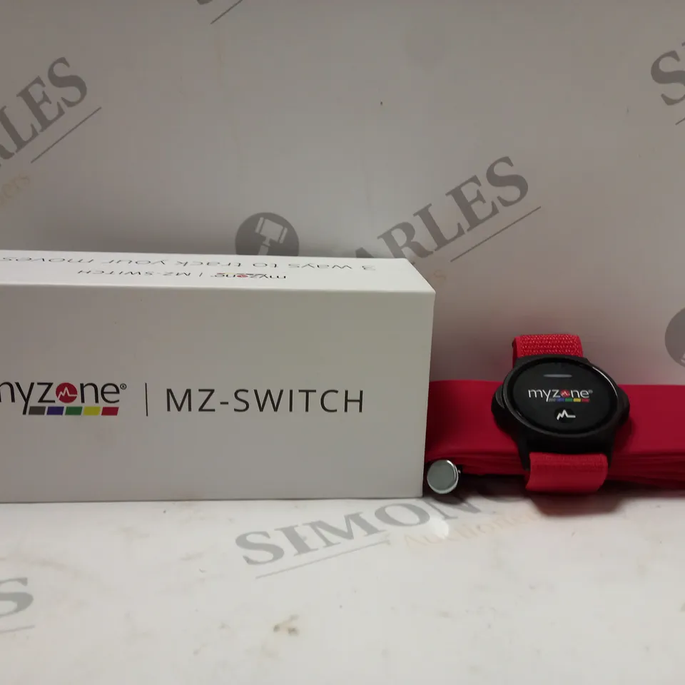 BOXED MYZONE SWITCH FITNESS TRACKER