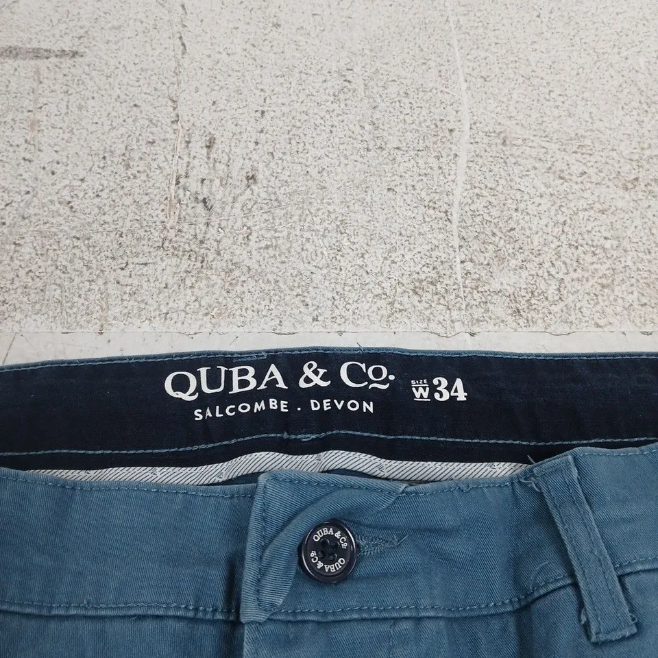QUBA & CO MEN'S SHORTS, WAIST 34 (UK 34) – SALCOMBE, DEVON