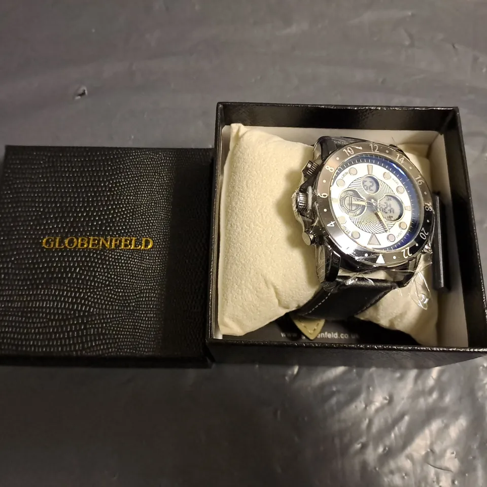 BOXED HAND ASSEMBLED GLOBENFELD LIMITED EDITION MIRAGE WHITE