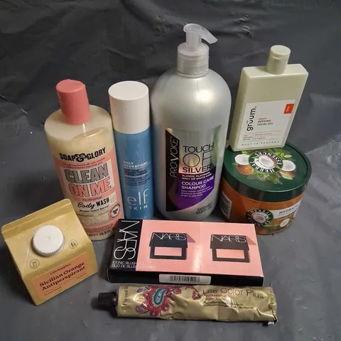 LARGE QUANTITY OF ASSORTED HEALTH AND BEAUTY PRODUCTS TO INCLUDE; PROVOKE, GRUUM, NARS AND LIFE SUPPLIES