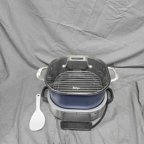 NINJA MC1101UK ELECTRIC GRILL / MULTI-COOKER WITH GLASS LID NOT TESTED .