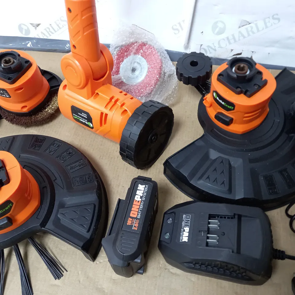 BUILDCRAFT 3 IN 1 GARDEN TIDY TOOL WITH 18V BATTERY