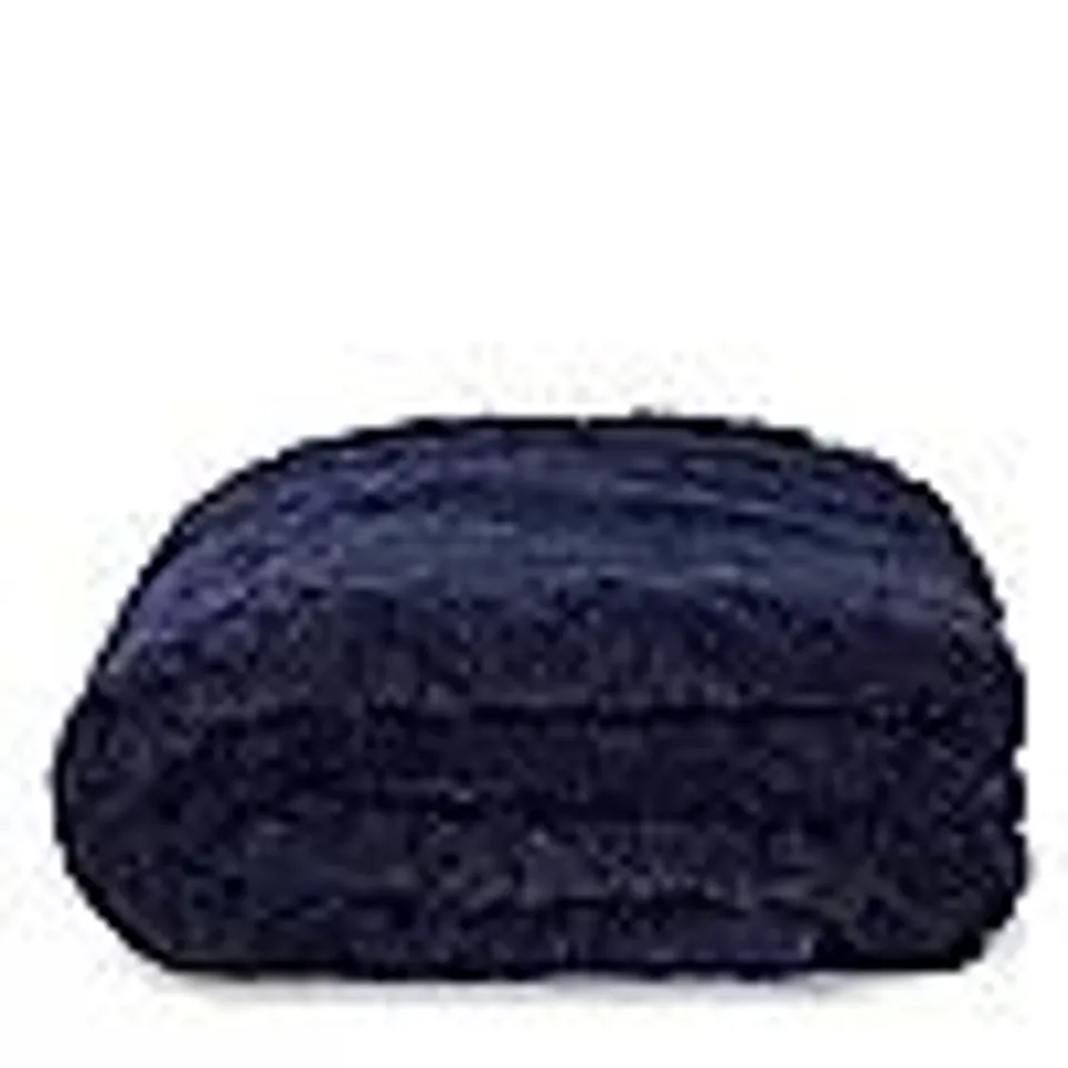 COZEE HOME FLEECE BRAID THROW WITH SHERPA