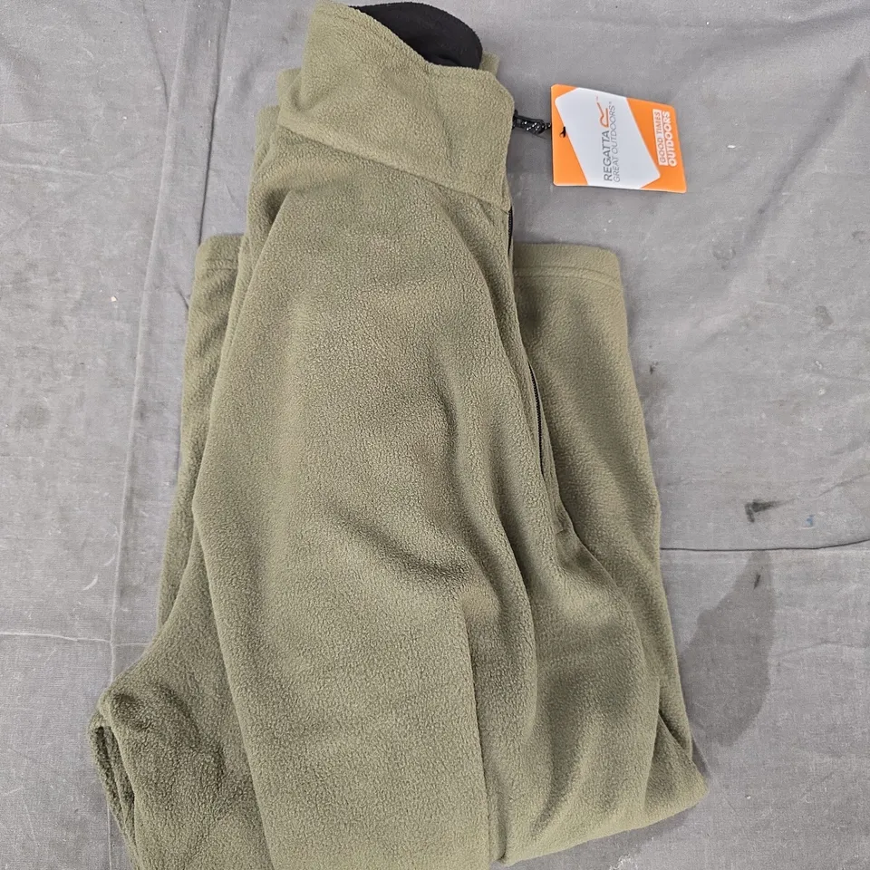 REGATTA GREAT OUTDOORS FLEECE IN GREEN SIZE XXL