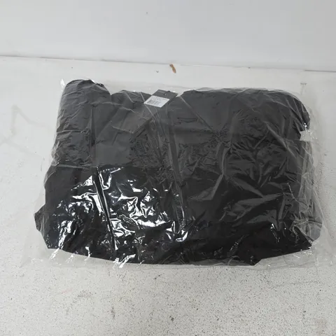 BAGGED SOUL STAR MJ MAT FUR HOOD JACKET IN BLACK - M/M