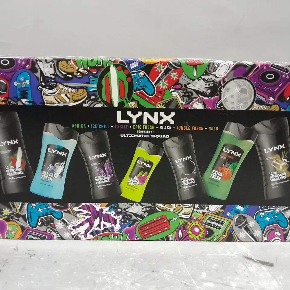 LYNX ULTIMATE SQUAD BODY WASH COLLECTION GIFT SET 