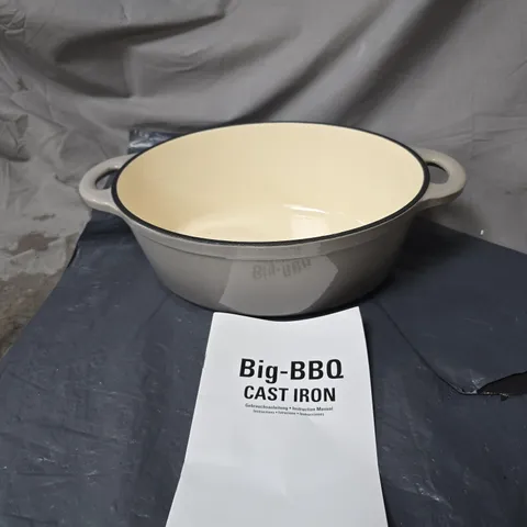 BIG BBQ CAST IRON COOKWARE UNBOXED