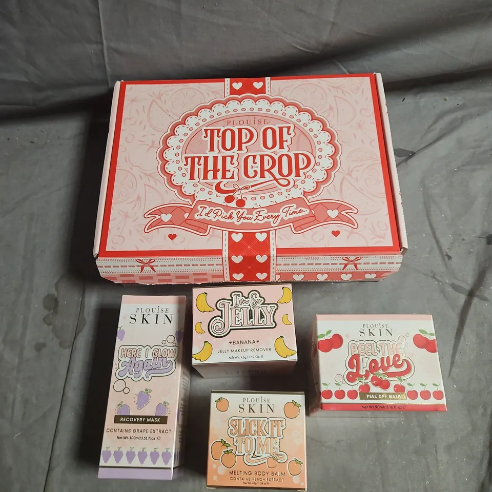 PLOUISE TOP OF THE CROP SKINCARE 4PCE GIFT SET