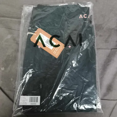 BAGGED ACAI OUTDOOR SOFTSHELL LEGGINGS IN FOREST GREEN - UK 14