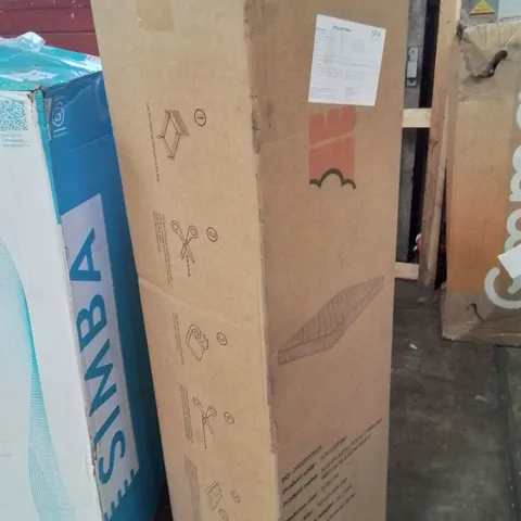 BOXED SLEEPYCASTLE MATTRESS POCKET SPRUNG MATTRESS SMALL DOUBLE 