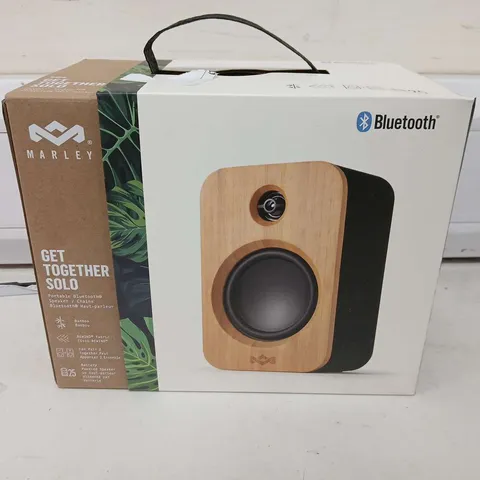 BOXED MARLEY GET TOGETHER SOLO PORTABLE BLUETOOTH SPEAKER