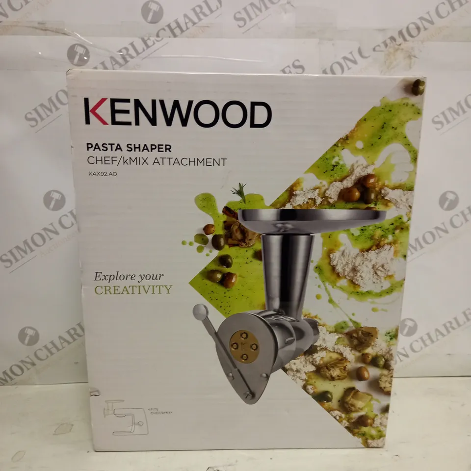 BOXED KENWOOD PASTA SHAPER - KAX92.AO