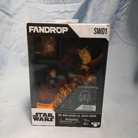 STAR WARS OBI-WAN KENOBI VS DARTH VADER ACTION FIGURE – BOXED SW01 (FANDROP)
