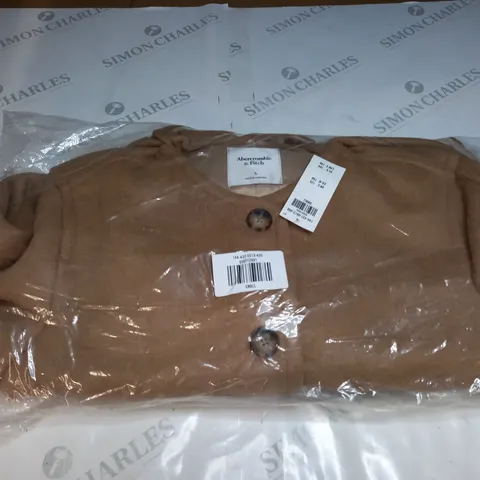 SEALED ABERCROMBIE AND FITCH BUTTONED COAT SIZE S