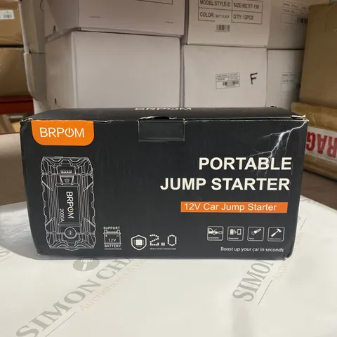 BOXED BRPQM PORTABLE JUMP STARTER 