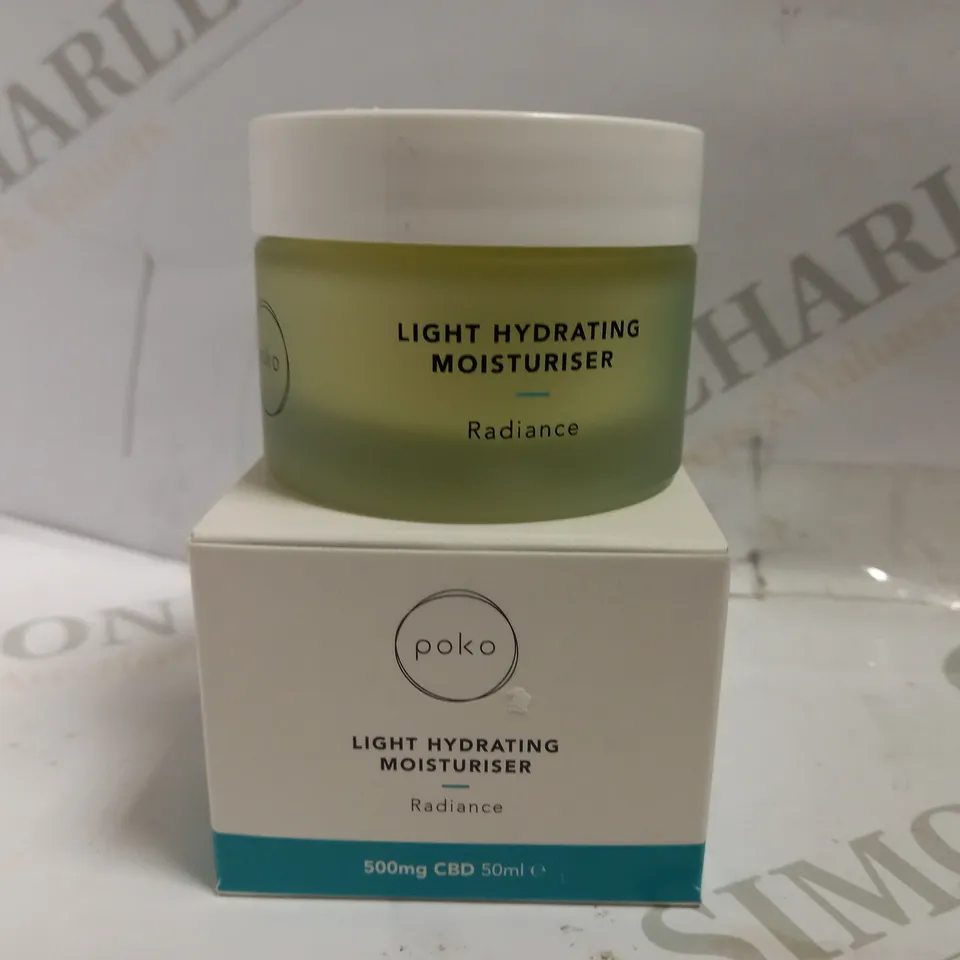POKO LIGHT HYDRATING MOISTURISER - 50ML 500MG CBD