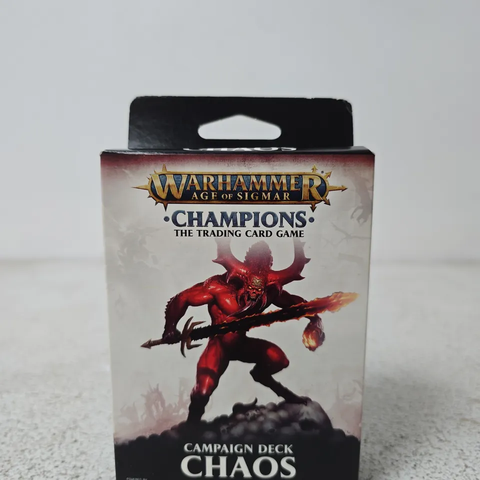 WARHAMMER AGE OF SIGMAR CHAMPIONS CAMPAIGN DECK – CHAOS