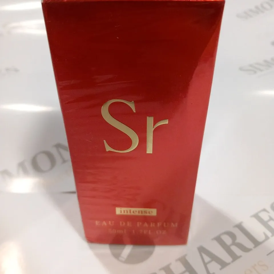 BOXED AND SEALED SR INTENSE EAU DE PARFUM 50ML