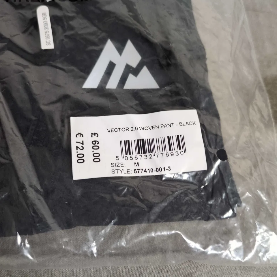 MONTIREX VECTOR 2.0 WOVEN PANT – BLACK, SIZE M